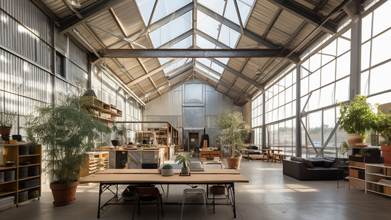 edificios industriales